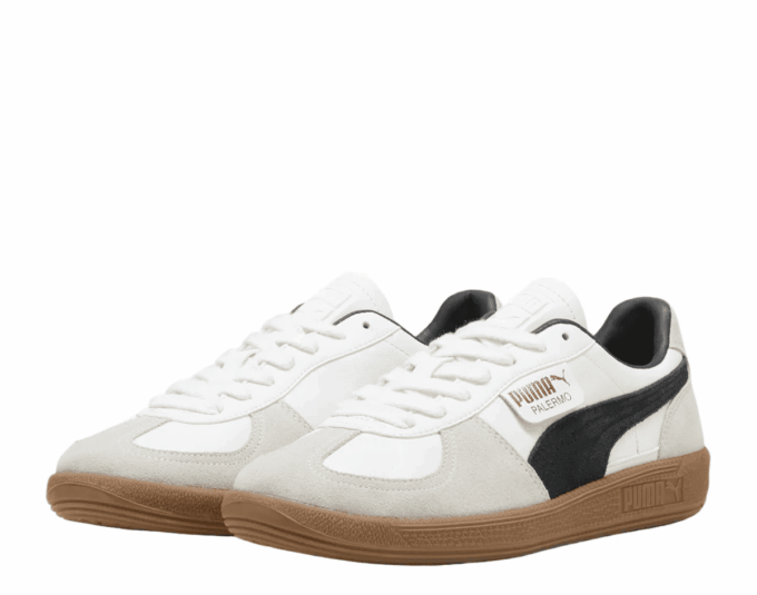 Palermo Leather “White Vapor Grey Gum”
