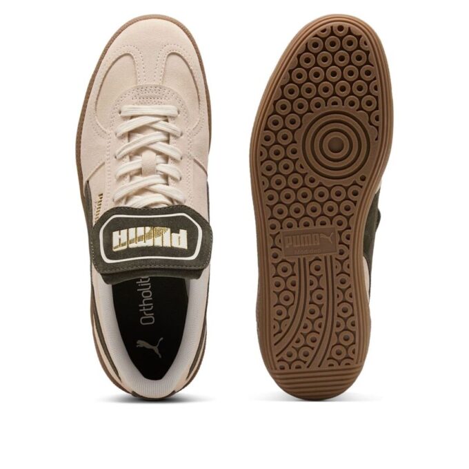 Palermo Premium Suede “Light Brown Dark Olive”