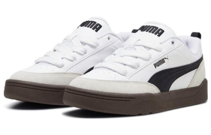 Park Lifestyle OG Sneakers “White Black Brown”