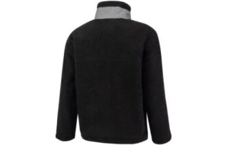 Patch Pocket Sherpa Jacket “Black”