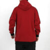 Pinstripe Aop Pullover Hoodie “Red”
