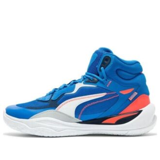 Playmaker Pro Mid Basketball Shoes “Blue”