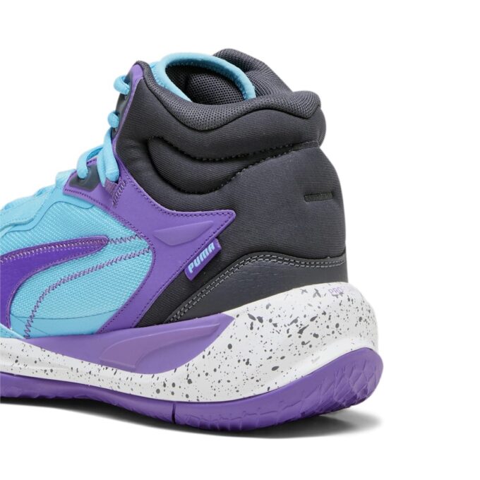 Playmaker Pro Mid “Purple Glimmer Bright Aqua”