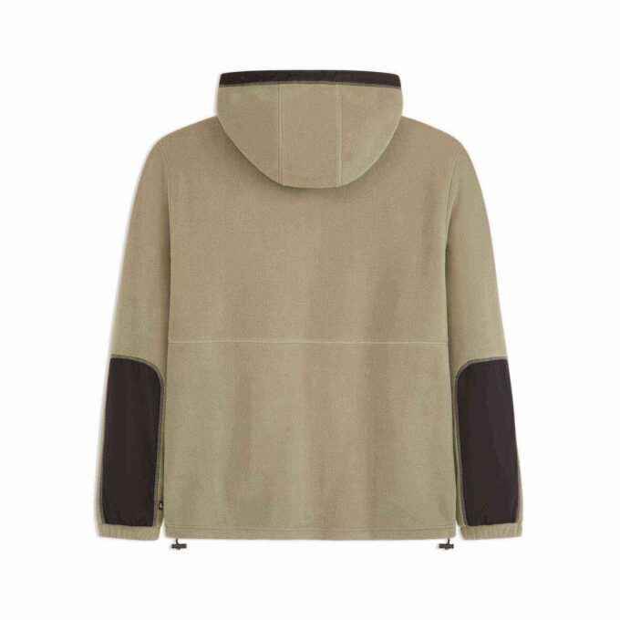 Polar Fleece Men Hooded Fleece Insulated Jacket Polar Fleece Men Hooded Fleece Insulated Jacket