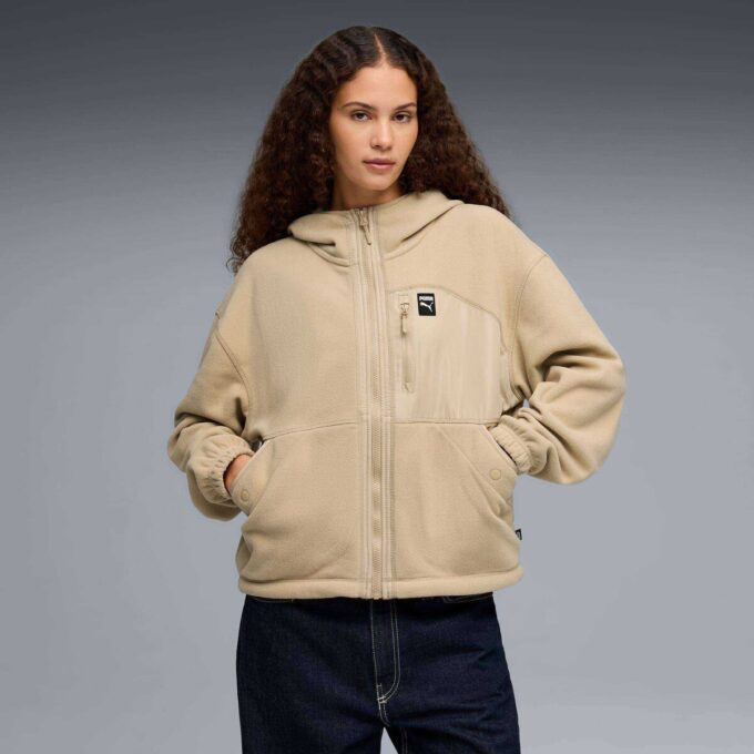 Polar Fleece Women Hooded Fleece Jacket Polar Fleece Women Hooded Fleece Jacket