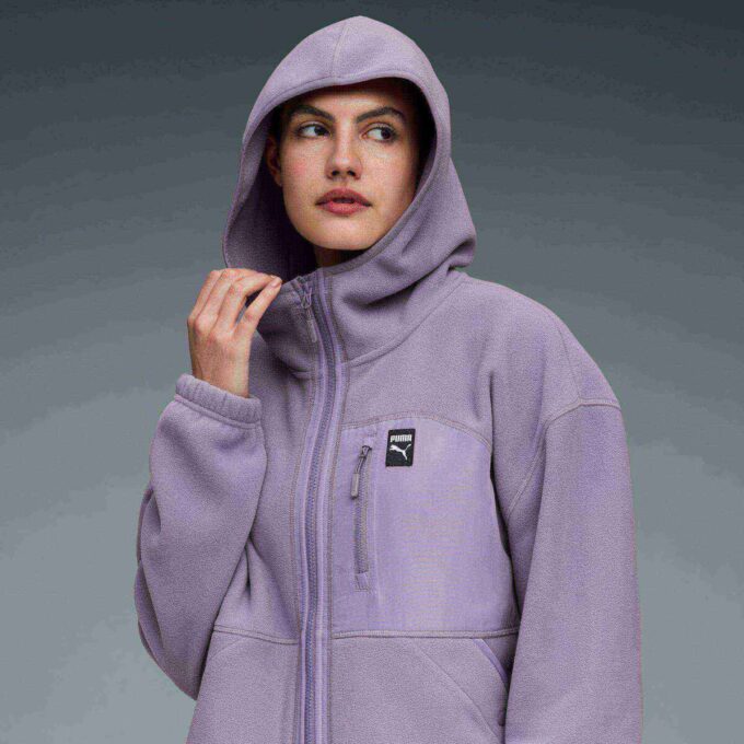 Polar Fleece Women Hooded Fleece Jacket Polar Fleece Women Hooded Fleece Jacket