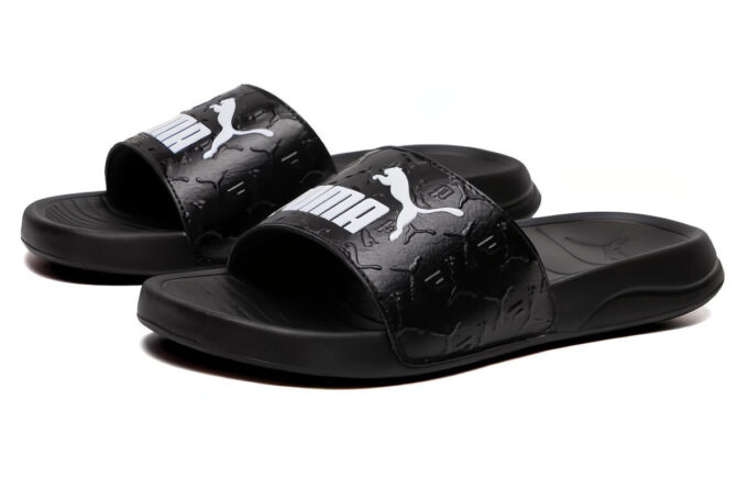 Popcat 20 Superlogo Slides “Black White”