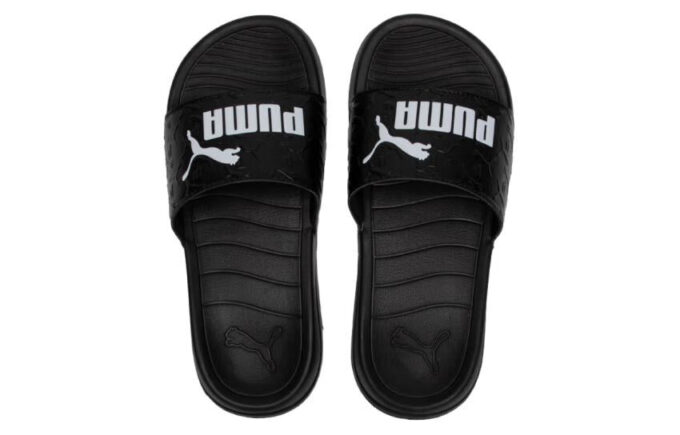 Popcat 20 Superlogo Slides “Black White”