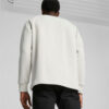 Popular Series Classics Textured Crew Neck Shirt “White”