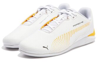 Porsche Legacy Drift Cat Decima Driving Shoes “White yellow”