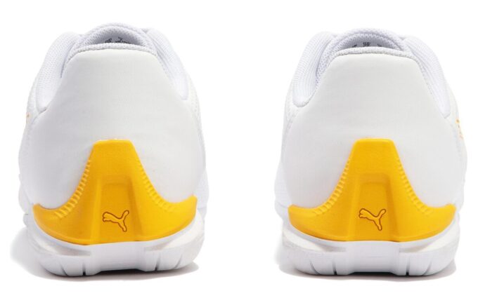 Porsche Legacy Drift Cat Decima Driving Shoes “White yellow”