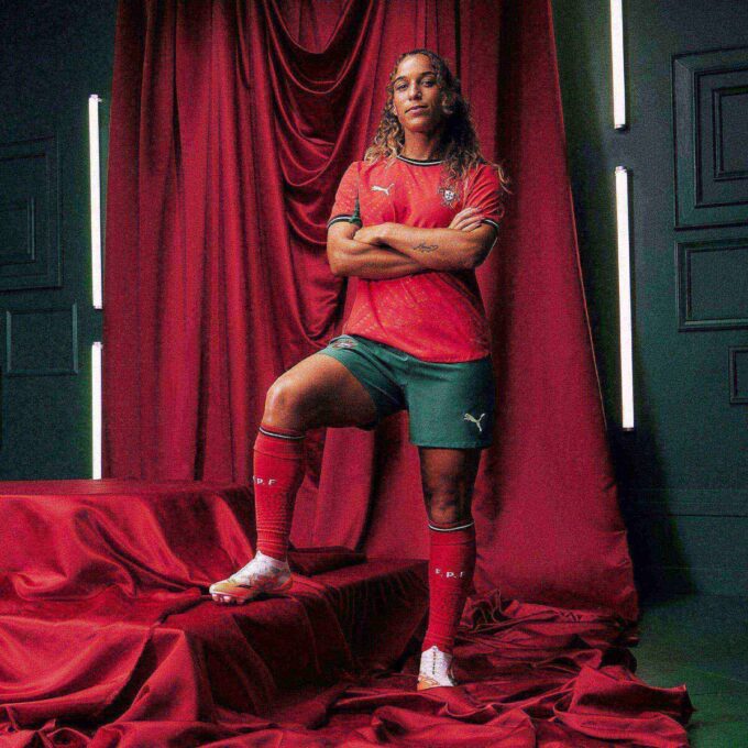 Portugal ’25 Home Replica Women Soccer Jersey Portugal ’25 Home Replica Women Soccer Jersey