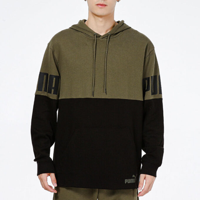 Power Colorbloc Jumper Hoodie “Green”