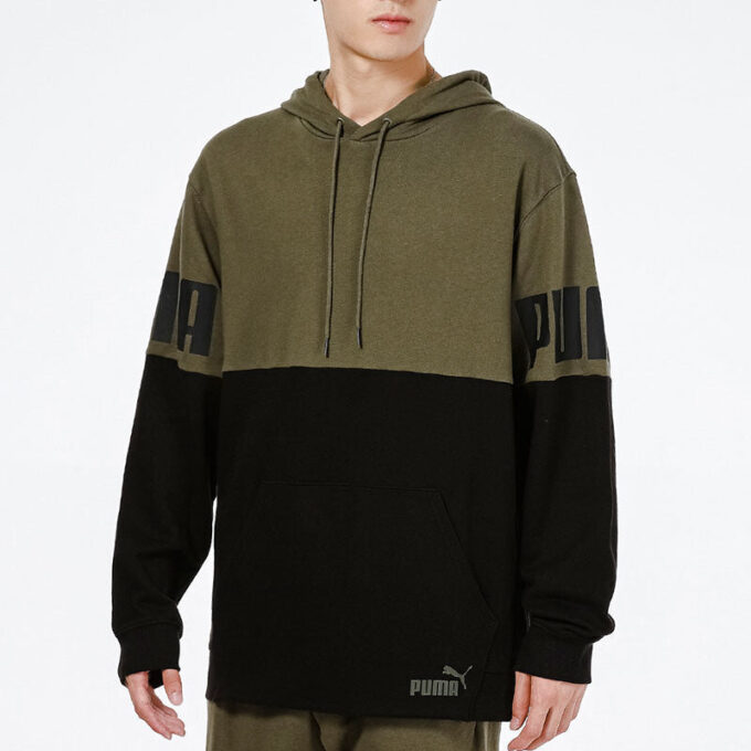 Power Colorbloc Jumper Hoodie “Green”
