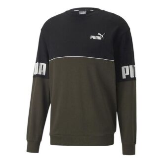 Power Colorblock Crew “Black”