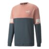Power Colorblock Crew Sweatshirt “Pink”