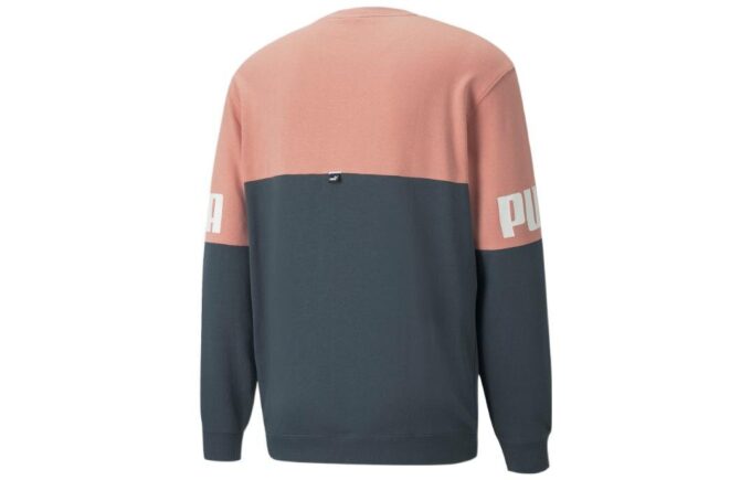 Power Colorblock Crew Sweatshirt “Pink”