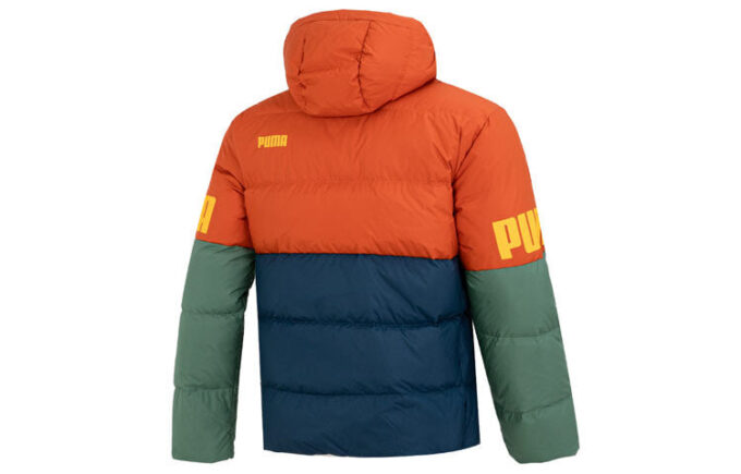 Power Down Hooded Jacket “Orange”