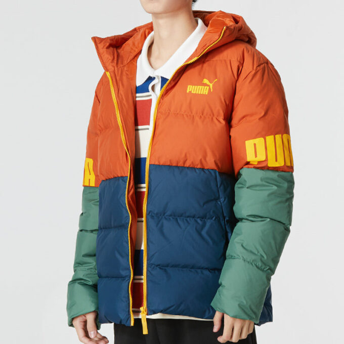 Power Down Hooded Jacket “Orange”