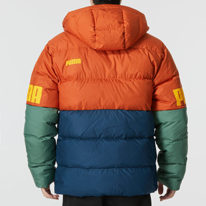 Power Down Hooded Jacket “Orange”