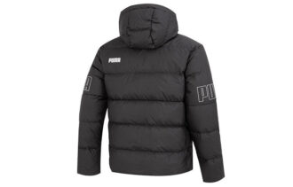 Power Hooded Down Puffer Jacket “Black”