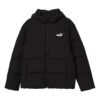 Power Hooded Sports Jacket “Black White”