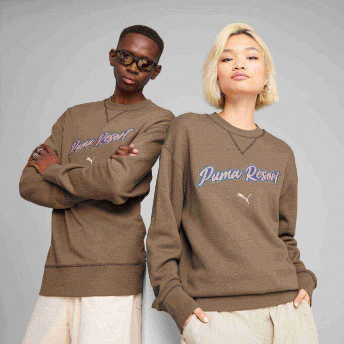 PREMIUM ESSENTIALS Men Relaxed Graphic Crew PREMIUM ESSENTIALS Men Relaxed Graphic Crew