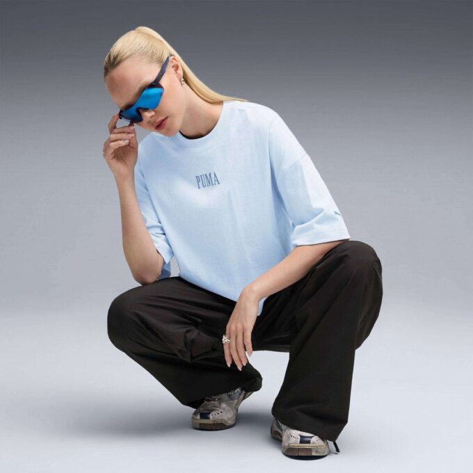 Premium Essentials Women Oversized Graphic Tee