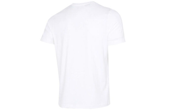 Printed Round Neck T-Shirt “White”