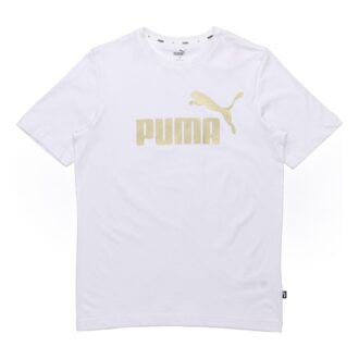 Printed Short Sleeve T-Shirt “White”