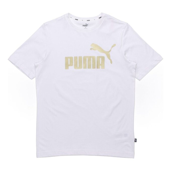 Printed Short Sleeve T-Shirt “White”