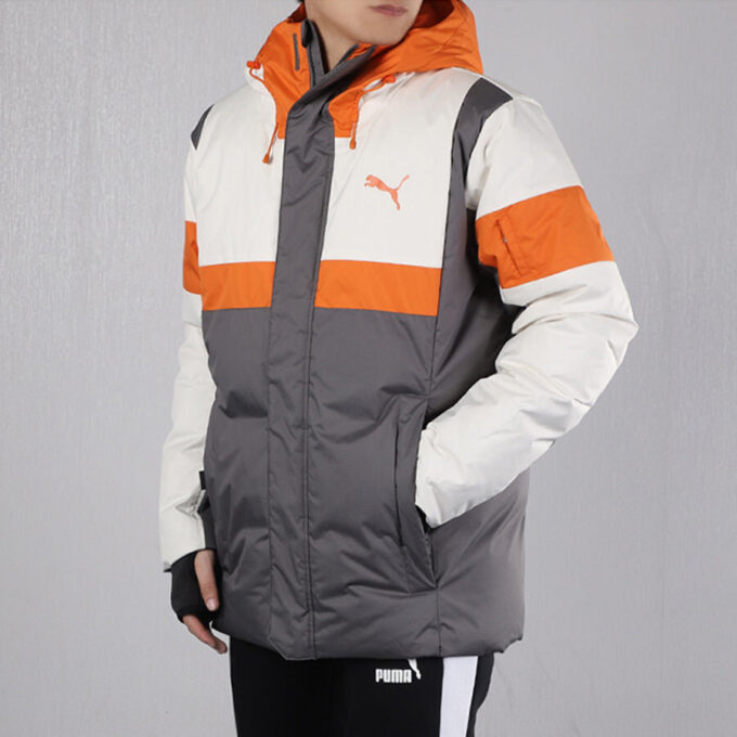 Protective Down Jacket “Grey”
