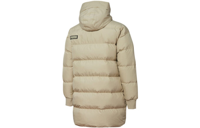 Protective Down Puffer Jacket “Beige”