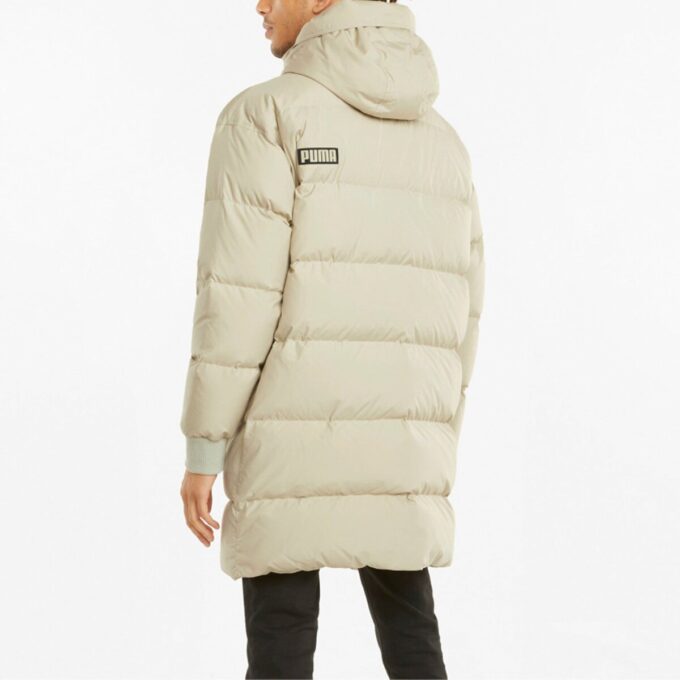 Protective Down Puffer Jacket “Beige”
