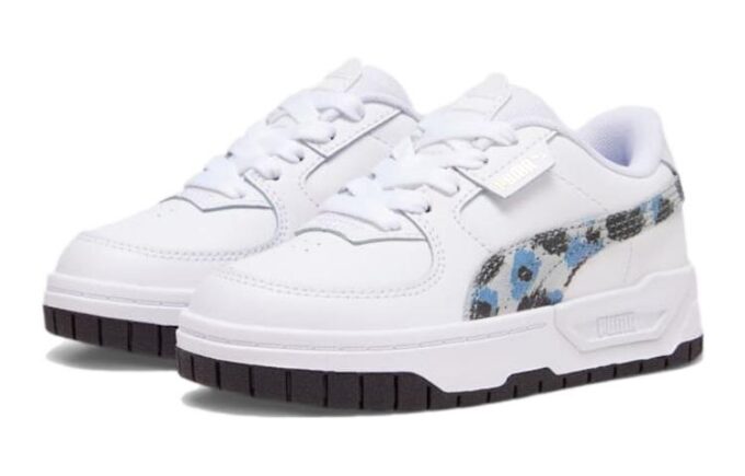 (PS) Cali Dream “Animal Print – White Racing Blue”
