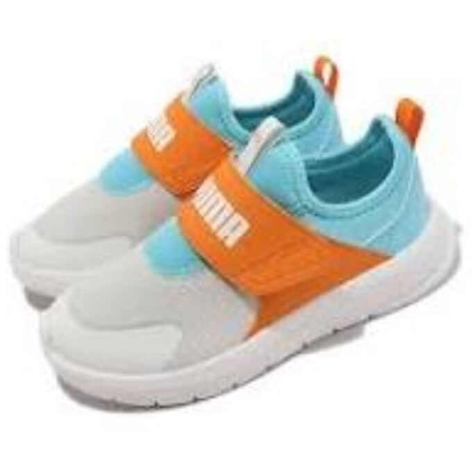 (PS) Evolve Slip On “White Orange Blue”