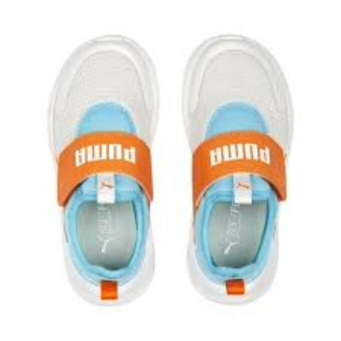 (PS) Evolve Slip On “White Orange Blue”