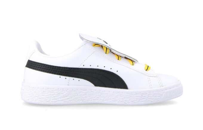 (PS) Minions Basket Tongue Ps Sneakers White/Black
