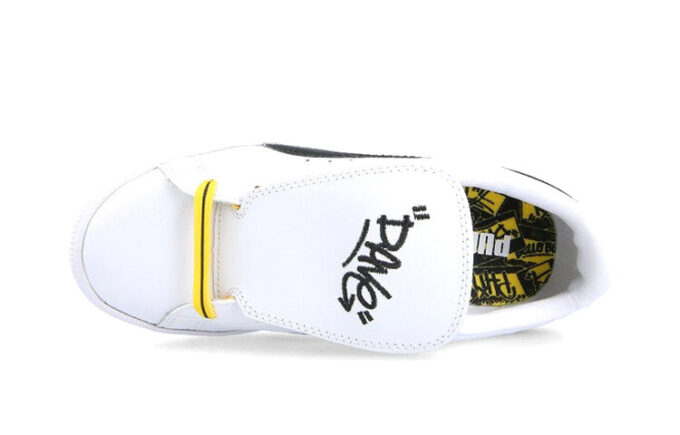 (PS) Minions Basket Tongue Ps Sneakers White/Black