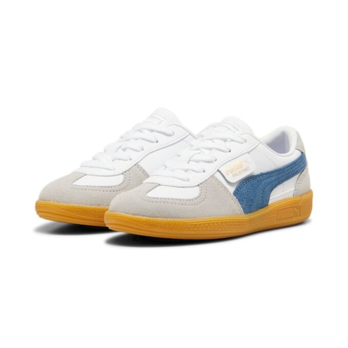 (PS) Palermo Leather “White Blue Horizon Gum”