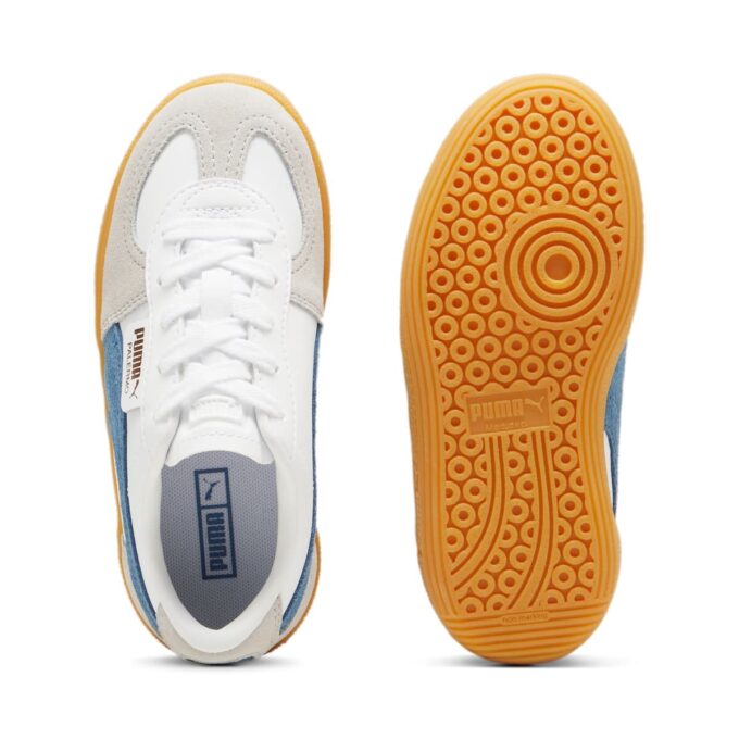 (PS) Palermo Leather “White Blue Horizon Gum”