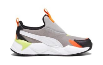 (PS) RS-X3 Slip-On “Concrete Grey Rickie Orange”