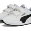 (PS) ST Runner v3 Leather Shoes “White Black”