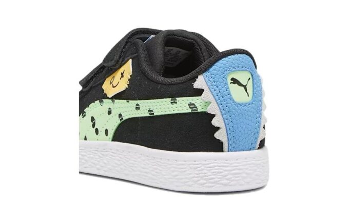 (PS) Suede Classic “Mix Match – Black Spring Fern”