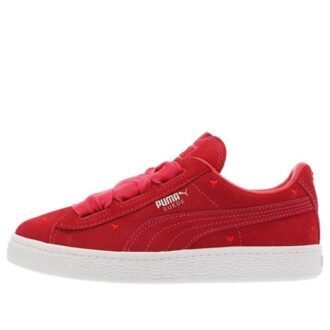 (PS) Suede Heart Ps Sneakers Red