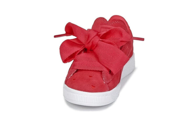 (PS) Suede Heart Ps Sneakers Red