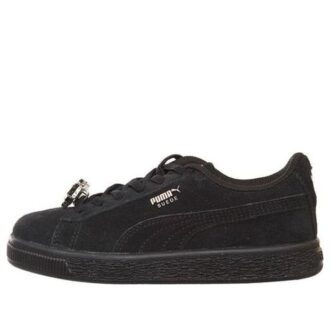 (PS) Suede Jewel Ac Ps Board Shoes Black