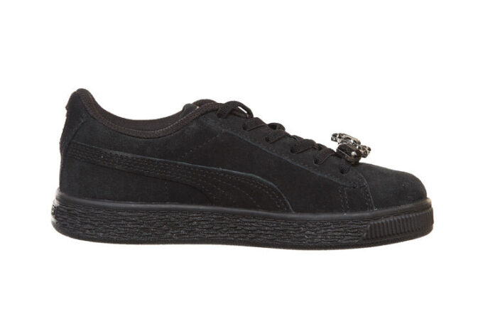 (PS) Suede Jewel Ac Ps Board Shoes Black