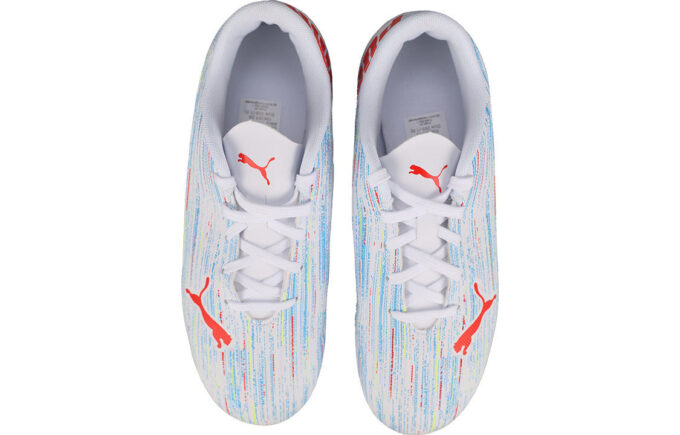 (PS) Ultra 4.2 MG Jr Soccer Shoes K “White Red Blue”