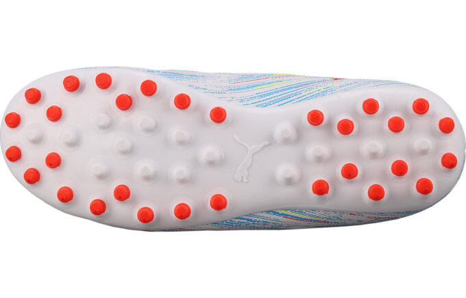 (PS) Ultra 4.2 MG Jr Soccer Shoes K “White Red Blue”